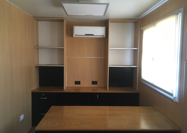 Alquiler de módulos habitables