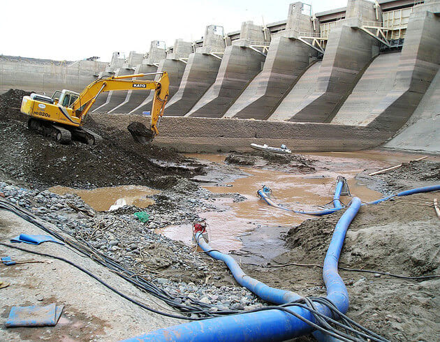 Desagote de obras post-lluvias